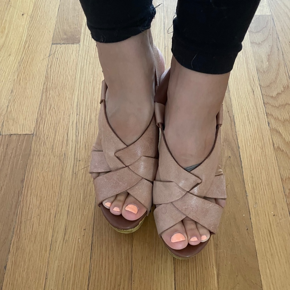 Kork Ease Chunky Retro Sandal, Size 40